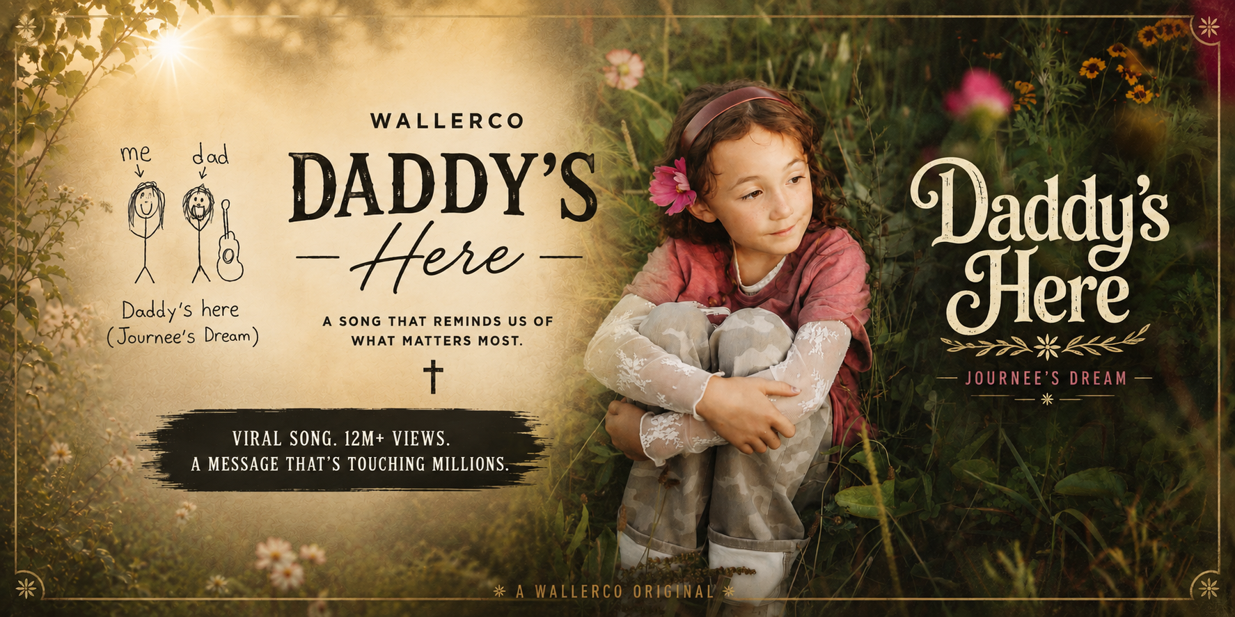 WallerCo Daddy's Here — music that brings families home
